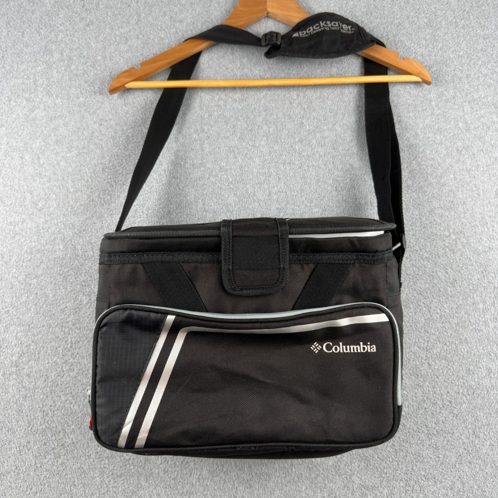 Columbia Lunch Box Unisex Black Zipperless Hardbody Backsaver 1-16921-00-75